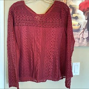 Hollister Lace Blouse